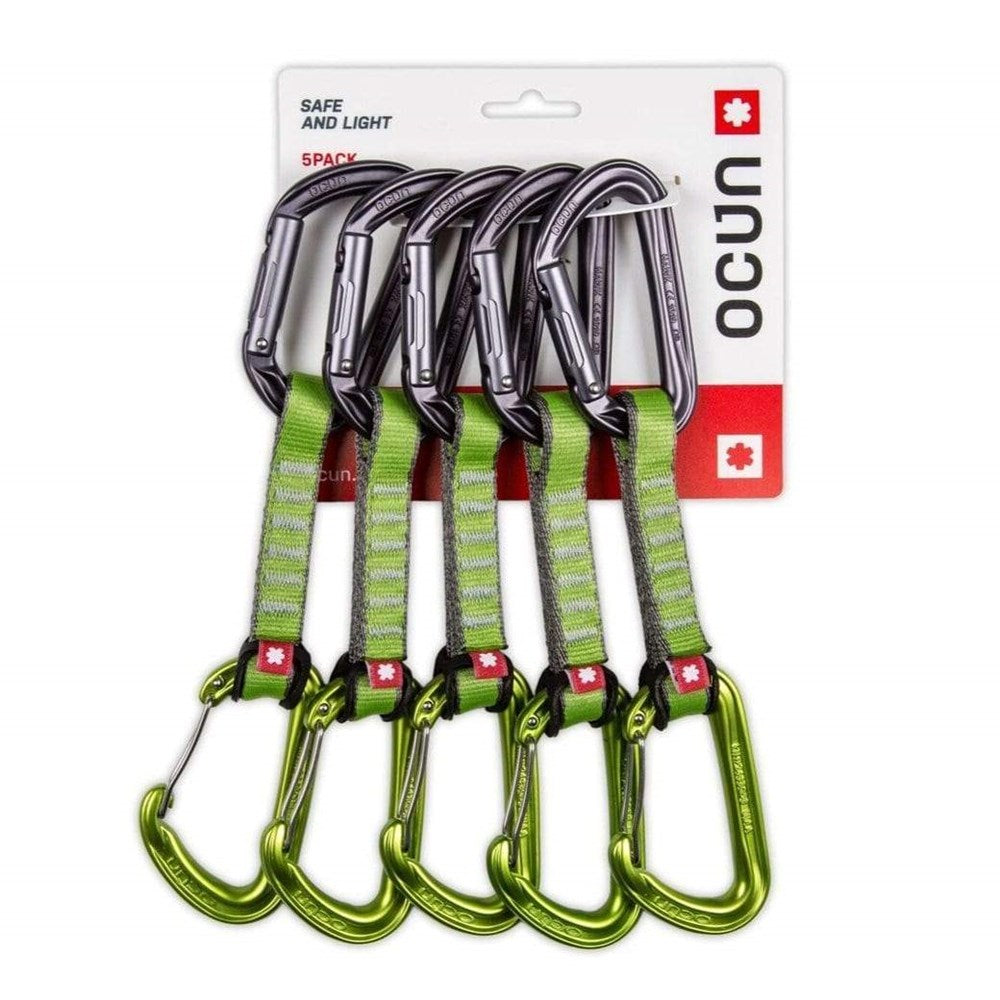 Ocun Quickdraws Hawk QD combi PA 16mm 10cm 5-pack